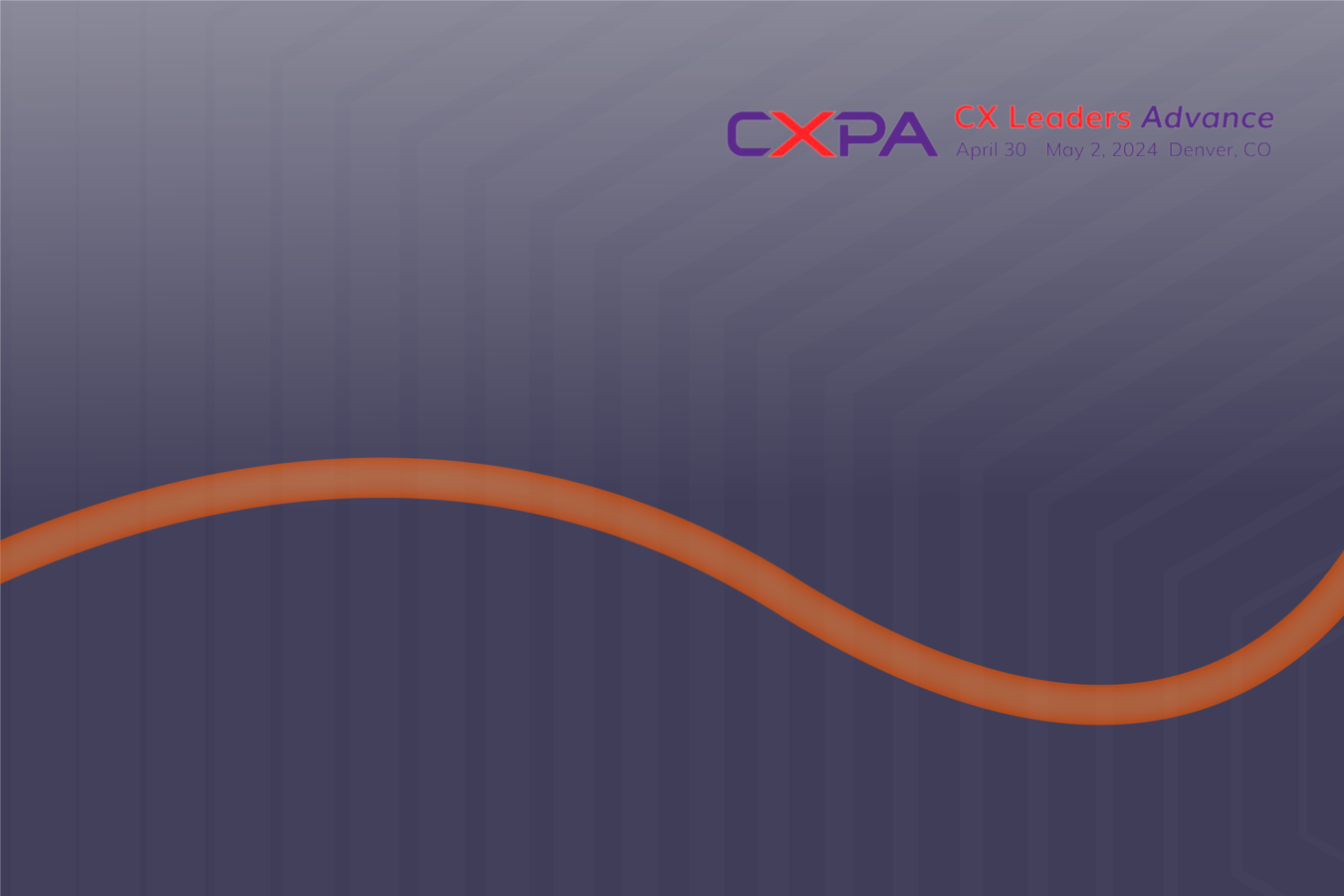 CXPA Leaders Advance 2024 header