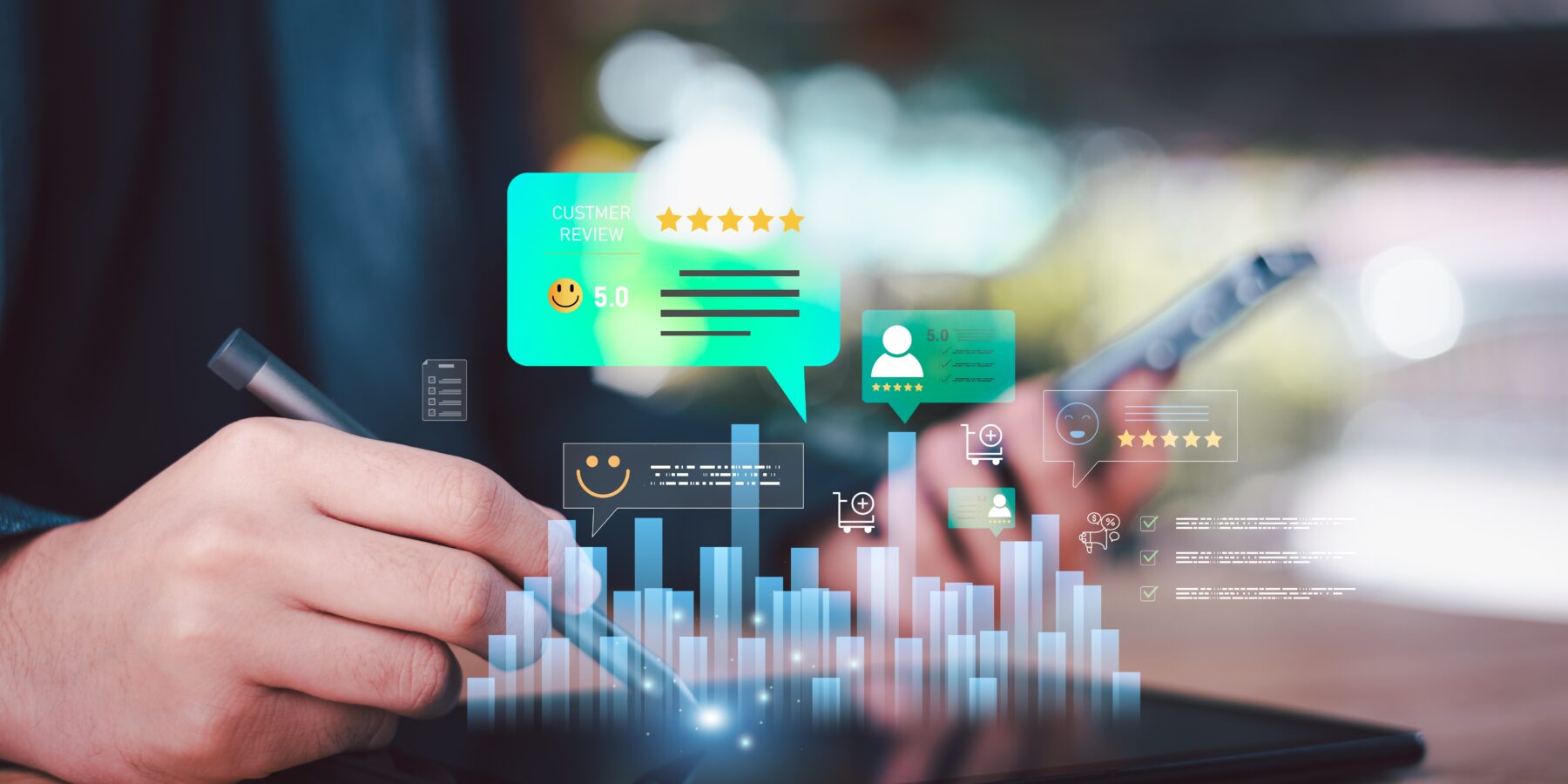 Customer feedback insights to action blog header