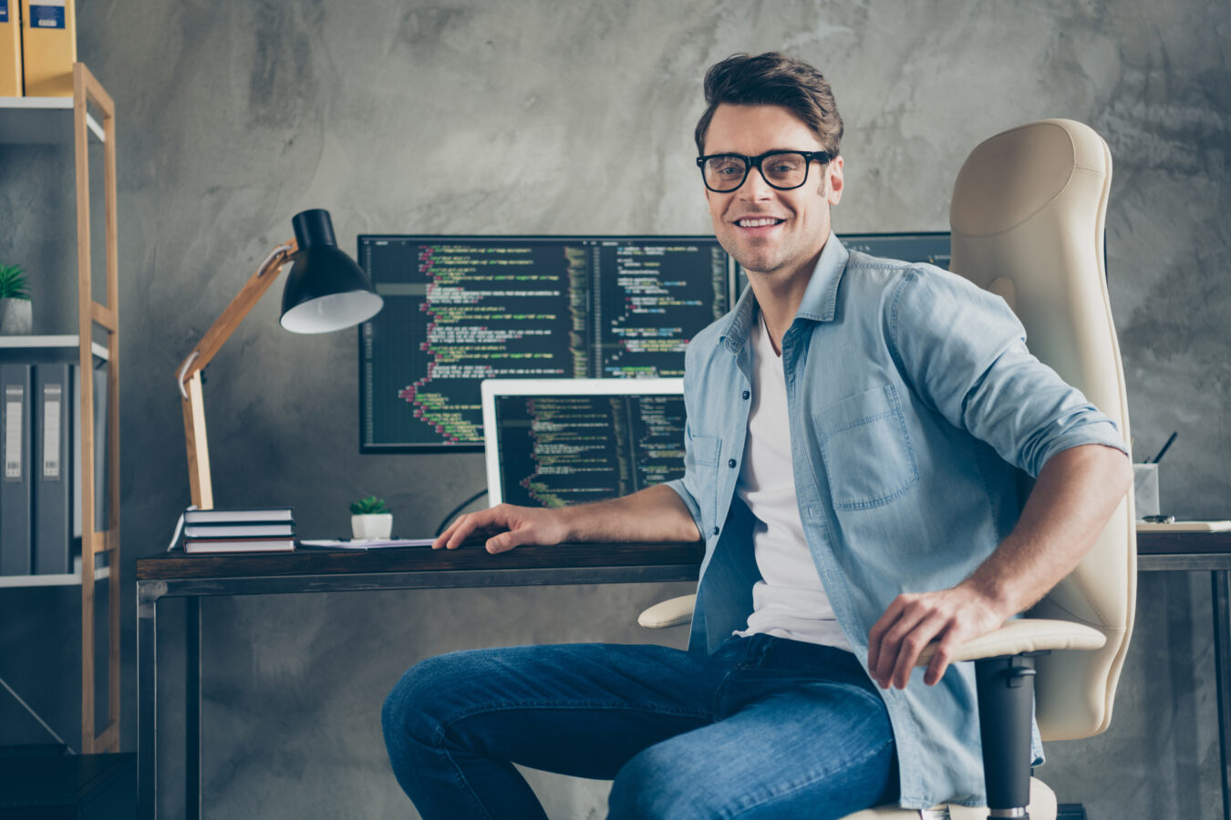 Full stack developer careers header