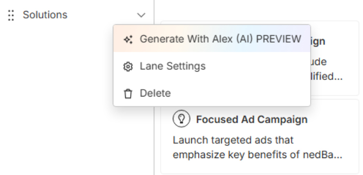 AI Generation from Lane