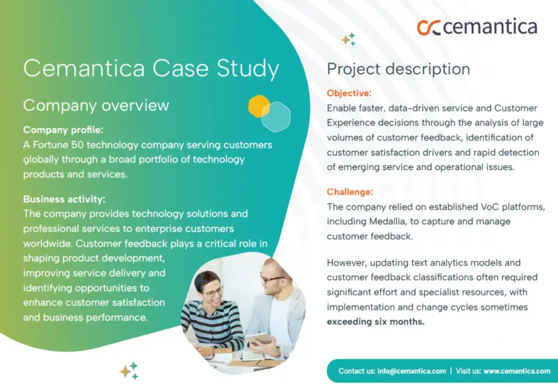 Cemantica Case Study Global Technology Company Optimizes Vo C Insights thumbnail