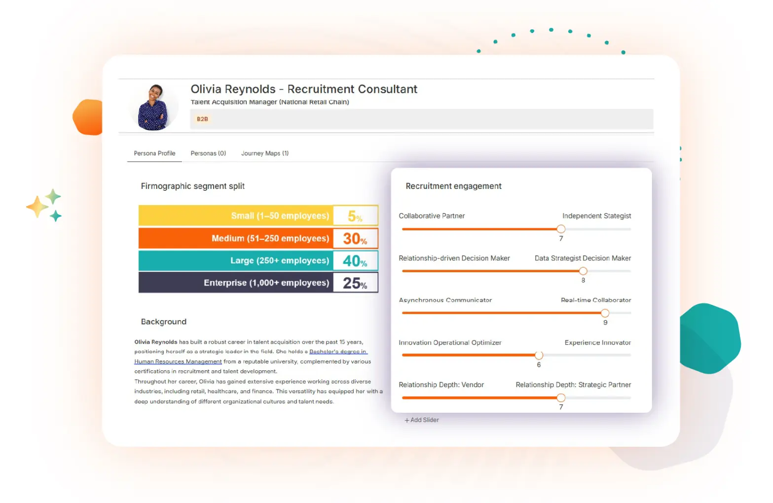 Recruitment Persona profile