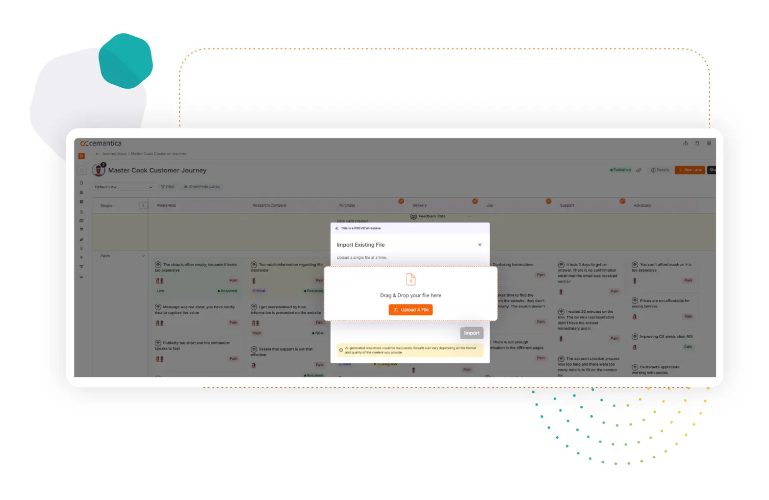 AI Journey Mapping Import File