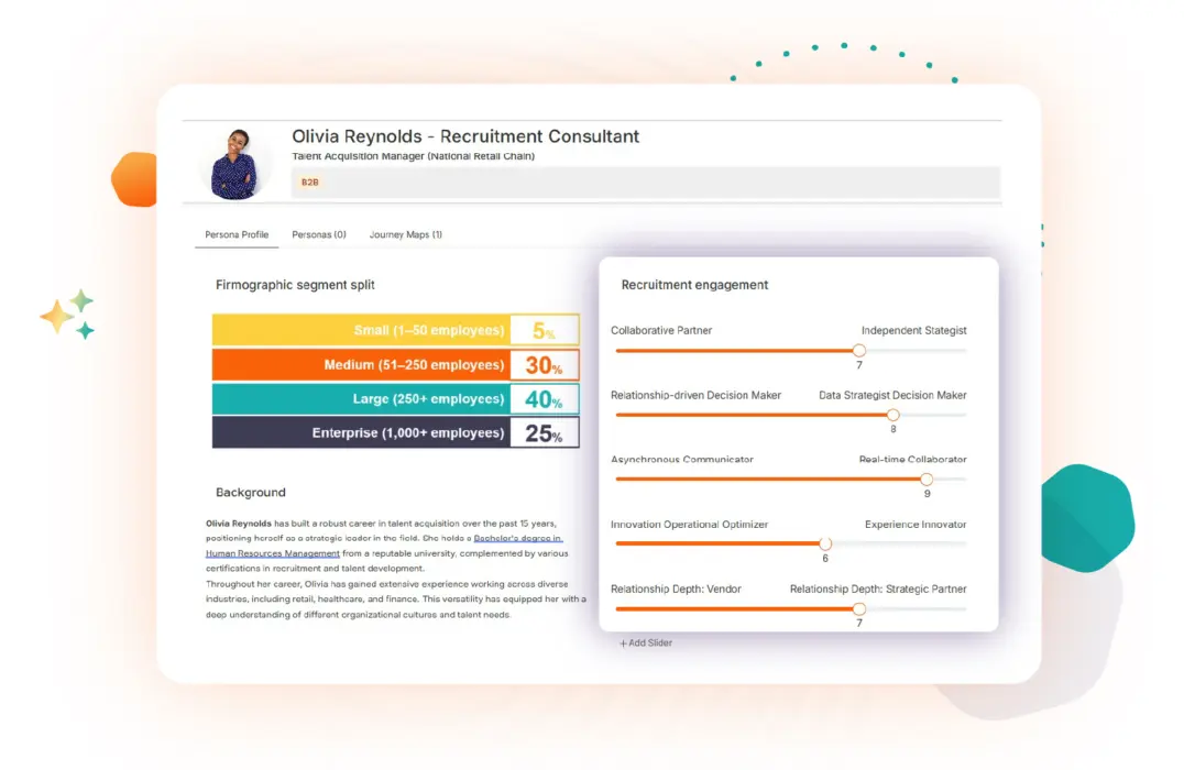 Recruitment Persona profile