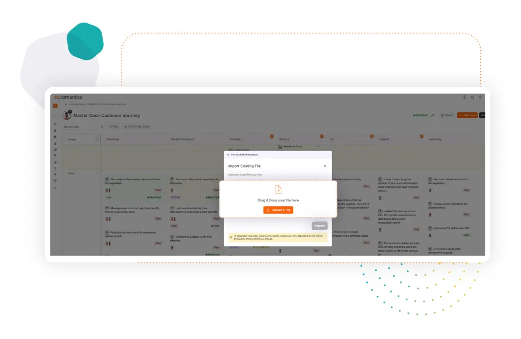 AI Journey Mapping Import File